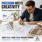 Precision Tip Quick-Dry Oil-Based Marker Pen