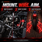 🏍️Motorcycle LED Angel Wings Ground Projection Lights