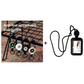💥LAST DAY OF THE SALE: 50% OFF💥🏆Keychain with retractable carabiner 🎣 – 65 cm steel lanyard, sturdy badge holder, lightweight EDC accessory for keys, ID cards, and outdoor use