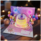 🔥LSAT DAY SALE 50% OFF!!🎉3D Pop Up Musical Birthday Card with Lights & Song🎵🎂