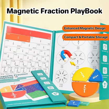 🏅LAST DAY SPECIAL PRICE $14.99📚🧲Magnetic Fraction Demonstration Book