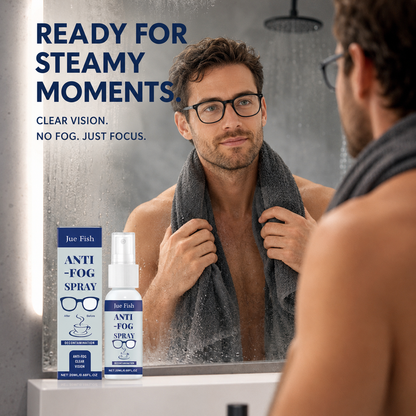 JUE FISH Anti-Fog Glasses Spray Lens Cleaner