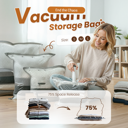 🎁2026 New Arrivals 50% OFF💥Travel Vacuum Storage Bags with Portable Electric Pump