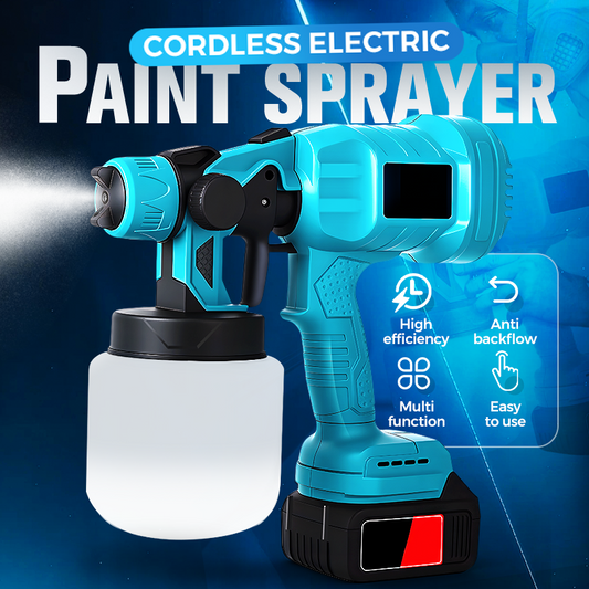 🎨 50% OFF! 🔥 Cordless Electric Paint Sprayer – 2026 Highly Recommended – Even Coverage, High Efficiency & Easy to Clean 🏠