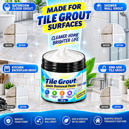 Tile Grout Stain Removal Paste