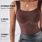 🏆Last Day Special Price $17.99!!💐Women's U Neck Tank Tops with Built-In Bra