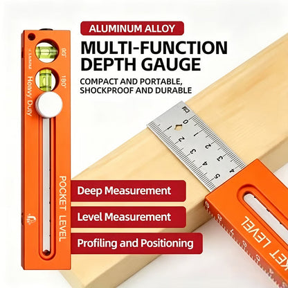 🚚 SPECIAL OFFER! Marking & Leveling Ruler – 5‑Day Delivery, Ready to Use 📦✨ 【Order Now】
