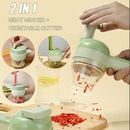 4-in-1 Food Chopper – Chop, No Mess