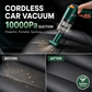 🎉 2026 Hot Sale 🧹 Cordless Car Vacuum – 10000Pa Powerful Suction & 4000mAh Battery – Deep Clean Your Car, Van & Home 🚗✨