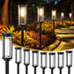 🔆 60% OFF! 💡 SOLAR PATH LIGHTS - Auto On/Off & Waterproof, Warm White LED Garden Lights with 6H Runtime, Easy Installation 🌳✨