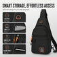Waterproof Multi-pocket Crossbody Sling Bag