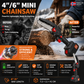 🪓 Brushless portable mini saw—powerful motor, long-lasting battery, lightweight and ergonomic. Perfect for pruning, firewood, and yard work—safe and efficient! 🌳🔋