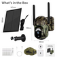 🔥🎥 CB114S 4G LTE Wireless Solar Security Camera – 💎 2K HD real-time preview, 360° panoramic coverage, no Wi-Fi required, app-based remote control, waterproof, motion detection, night vision, suitable for outdoor use