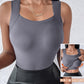 🏆Last Day Special Price $17.99!!💐Women's U Neck Tank Tops with Built-In Bra