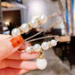 Today's Flash Sale⚡ Buy 1 Get 1 Free🎁Pearl Brooch Corset-Style Decorative Pin