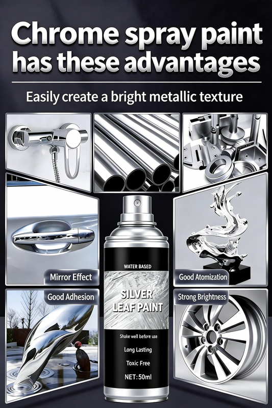DIY Metallic Silver Paint