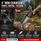 🪓 Brushless portable mini saw—powerful motor, long-lasting battery, lightweight and ergonomic. Perfect for pruning, firewood, and yard work—safe and efficient! 🌳🔋