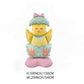 🎁EASTER SALE – 50% OFF 🐰🎉3D Standing Easter Foil Balloon Giant Rabbit Carrot Chick Egg Balloons Easter Party Decoration Kids Gift Air Filled Garden Decor
