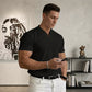 ⏰ Now only 50% off! 💎 Men Gentlemans Business Short Sleeve Fitness T-shirt