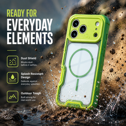 Clear Magnetic Rugged Case for iPhone 17 / Air / Pro Max