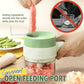4-in-1 Food Chopper – Chop, No Mess