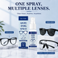 JUE FISH Anti-Fog Glasses Spray Lens Cleaner