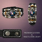 🎉 2026 Sale — Over 21 300 Sold!🔥 Glow‑in‑the‑dark Leather Zodiac Sign Bracelet