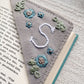 Embroidered Corner Bookmark