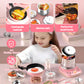 🍳50% OFF NOW! Kids Real Cooking Mini Kitchen Set, 22 PCS Functional Real Cookware Toy, Safe Mini Stove Cooking Playset for Little Chefs, Pink & Blue Available