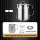 2-in-1 304 Stainless Steel Multifunctional Oil Strainer Pot