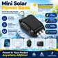 ☀️50% OFF NOW! 1200mAh Solar Power Bank Keychain, Portable Mini Solar Charger Key Ring Emergency Power Supply for Outdoor Camping Hiking