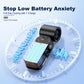 Handheld High Speed Fan 5-in-1 Rechargeable , Adjustable Airflow, USB Cooling, Perfect forTravel, Office, and Personal Use
