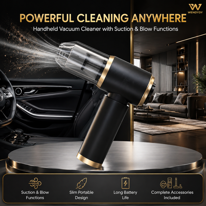 Multifunctional Wireless Powerful Car Vacuum Cleaner