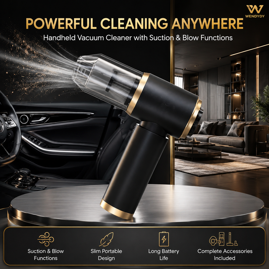 Multifunctional Wireless Powerful Car Vacuum Cleaner