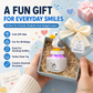 Mine Little Bird Voice-Activated Light-Up Electronic Keychain: Squeeze-to-Play Duck-Shaped Creative Keychain