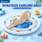 Cat water mattress, pet pat water mattress, dog summer inflatable water-filled ice mattress, cool thickened dog house and cat nest