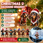 Christmas Fun Dachshund Car Hanging Ornament