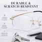 🔥50% OFF🔍 Frameless Blue Light Blocking Glasses | Advanced blue light blocking technology · 👓 Stylish frameless design · Perfect for both casual and business settings