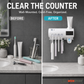 ⏳🔥LIMITED-TIME 50% OFF! ⏰🦷🚿Wall-Mounted UV Toothbrush Sanitizer & Holder