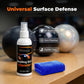Portable bowling ball cleaning spray