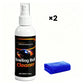 Portable bowling ball cleaning spray
