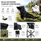 🪑 Portable adjustable outdoor folding chair - Lightweight, stable & versatile - Ideal for garden, camping, beach or patio - easy to transport and set up 🏕️✨