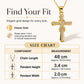 💫 LIMITED TIME 50% OFF! Women's Sparkling Twisted Knot Cross Pendant Necklace – Elegant Faith-Inspired Design with Brilliant Shine ✨