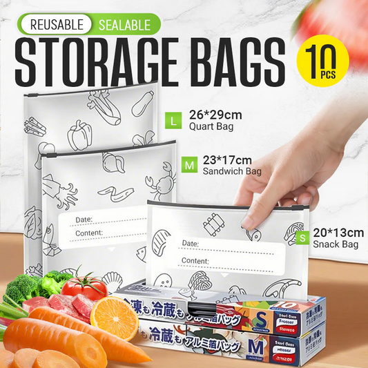 ✨Limited time 50% discount♻️Reusable Aluminum Foil Sealable Storage Bags