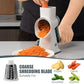 🚨BIG DISCOUNT!🔥3 in 1 Rotary Cheese Grater Vegetable Slicer