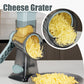 🚨BIG DISCOUNT!🔥3 in 1 Rotary Cheese Grater Vegetable Slicer