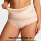 🌸Buy 1 Get 3 Packs✨Plus-Size High-Waist Cross Tummy Control Panties