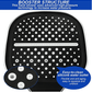 8-speed Oversized Panel Pressurized Shower Head