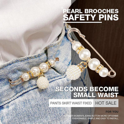 Today's Flash Sale⚡ Buy 1 Get 1 Free🎁Pearl Brooch Corset-Style Decorative Pin