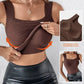 🏆Last Day Special Price $17.99!!💐Women's U Neck Tank Tops with Built-In Bra